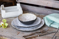 Materia - Stoneware ceramic rustic bowl