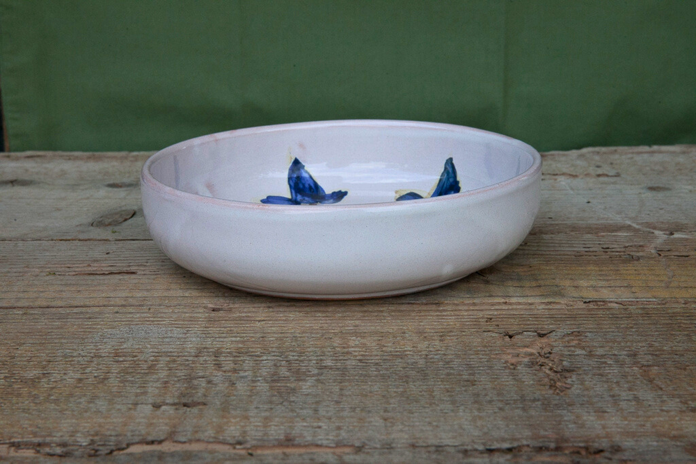 Zen - Hand-Painted Ceramic Soup & Pasta Bowl