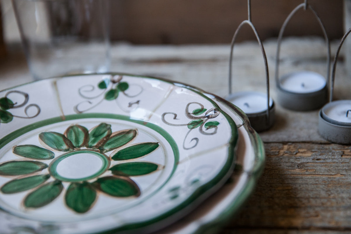 Papa - Hand-Painted Ceramic Dinner Set