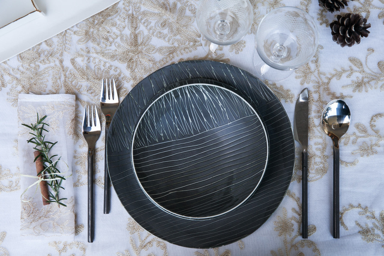 5 piece dinner set hot sale